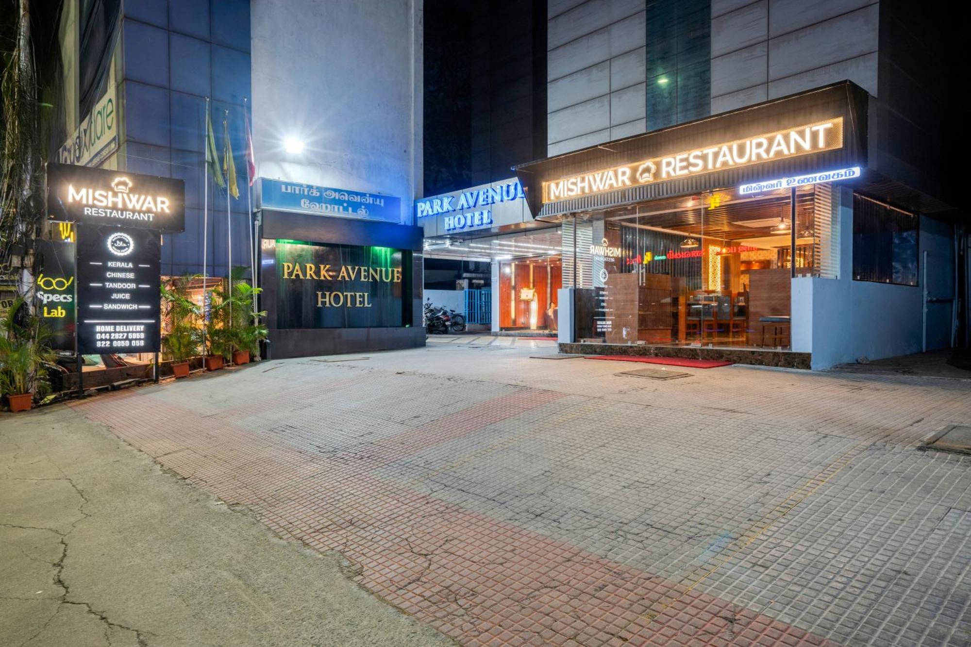 Park Avenue Hotel Nungambakkam Madras Buitenkant foto
